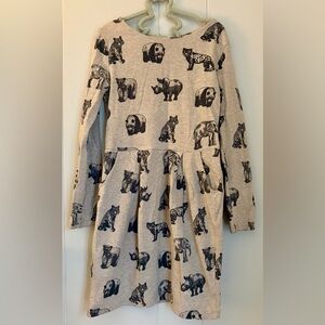 WWF x H&M animal print dress with pockets